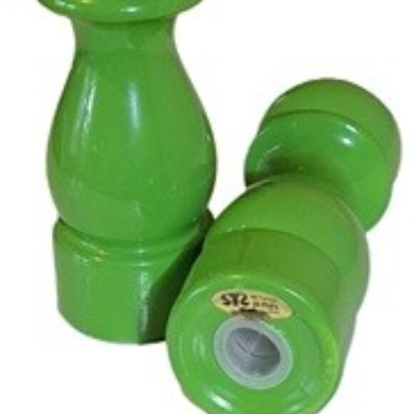 Loud Vtg 70s Lime Green S&P Shakers - Picture 3 of 6